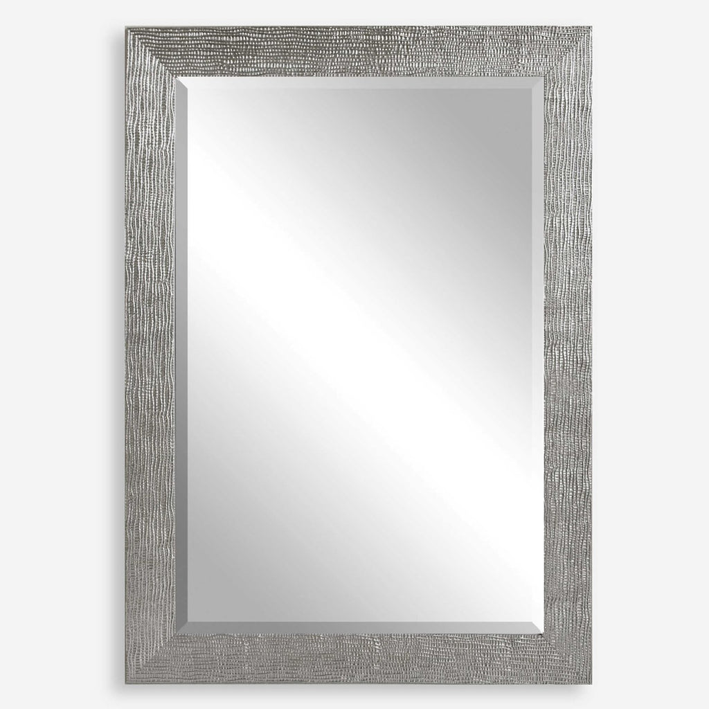 Tarek Silver Mirror - Bombay Mercantile