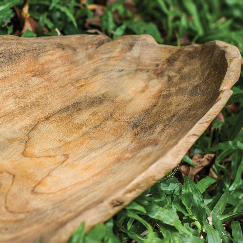 Teak Leaf Bowl - Bombay Mercantile