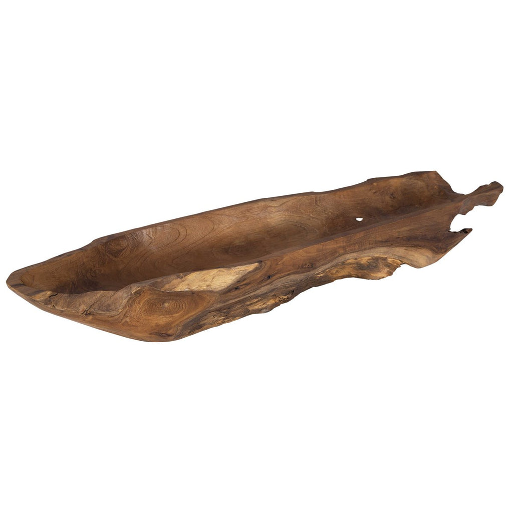 Teak Leaf Bowl - Bombay Mercantile