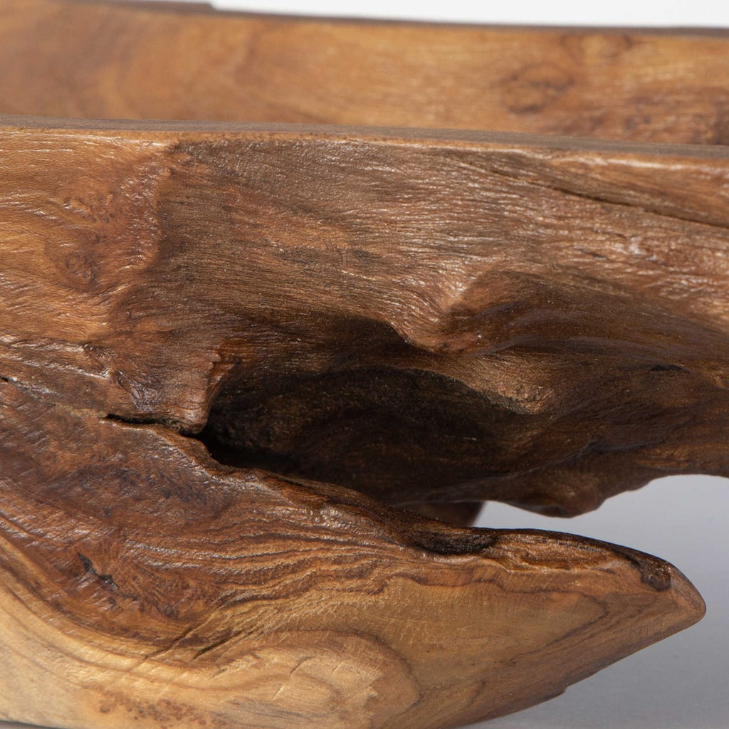 Teak Leaf Bowl - Bombay Mercantile