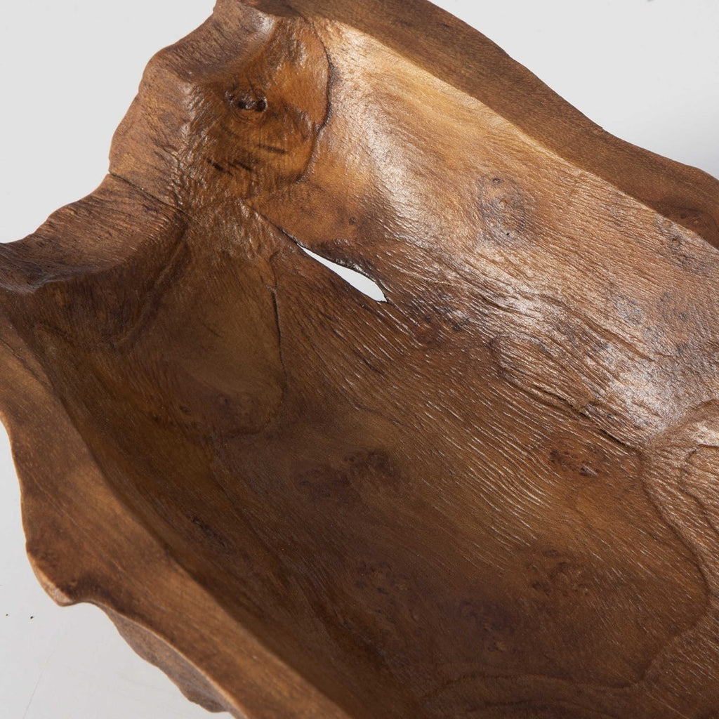 Teak Leaf Bowl - Bombay Mercantile