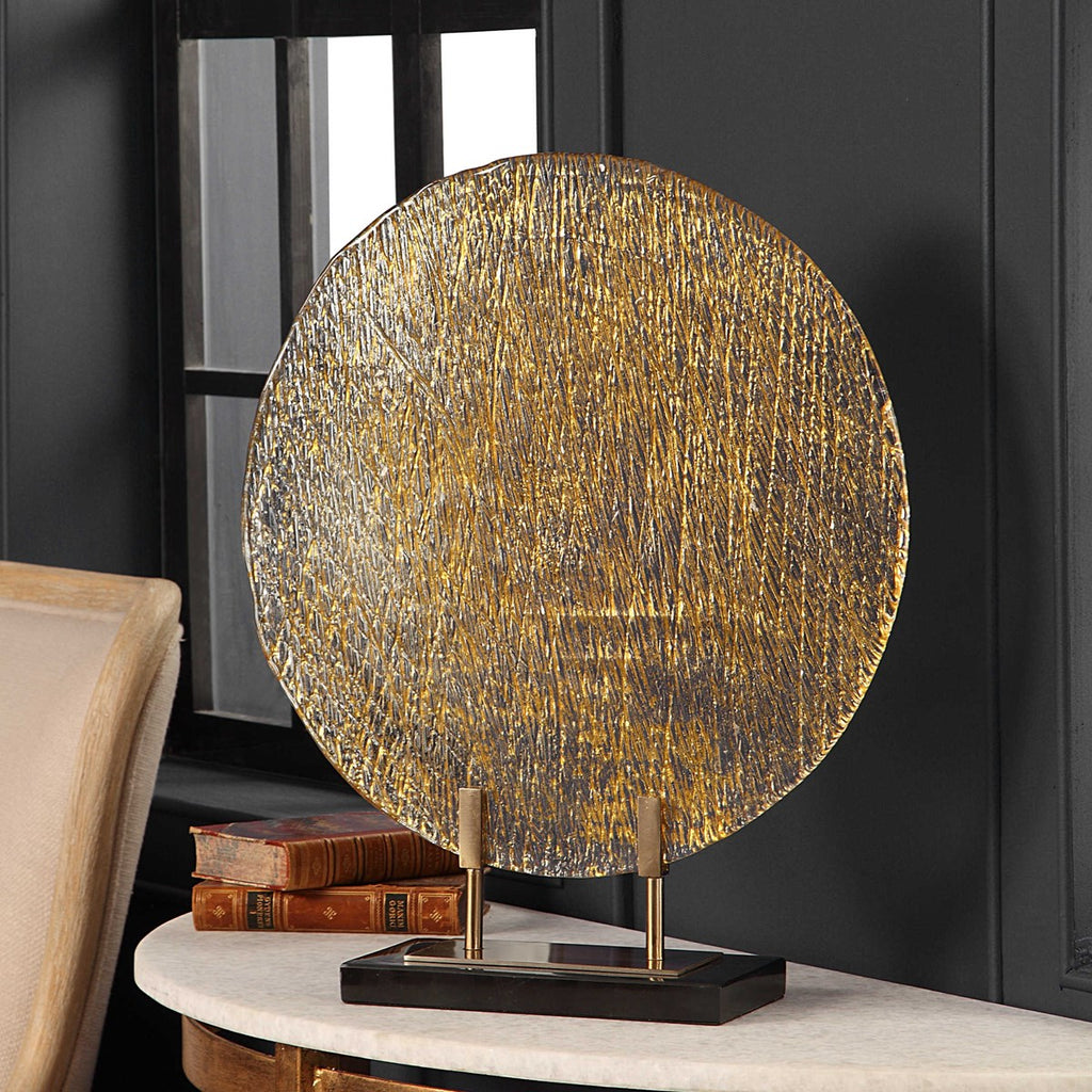 Layan Art Glass Charger - Bombay Mercantile