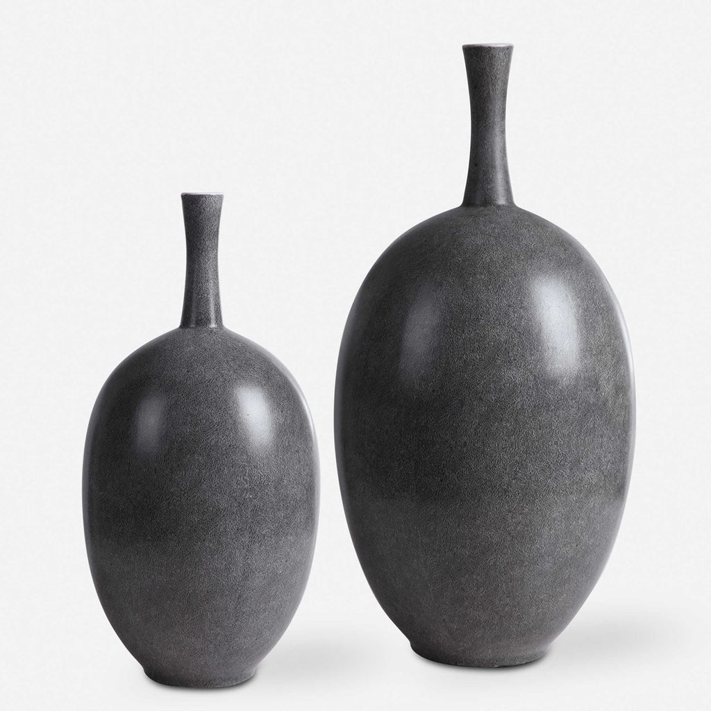 Riordan Modern Vases, Set of 2 - Bombay Mercantile