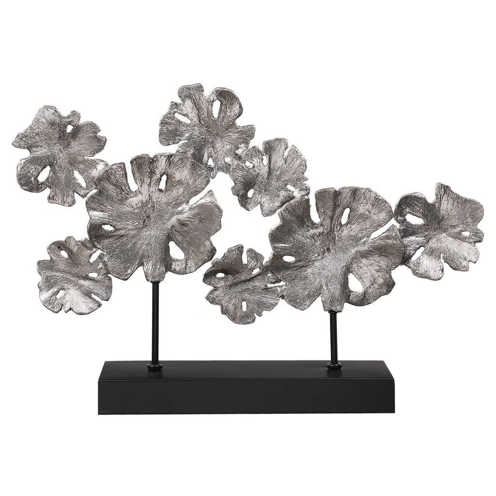 Contemporary Lotus Sculpture - Bombay Mercantile