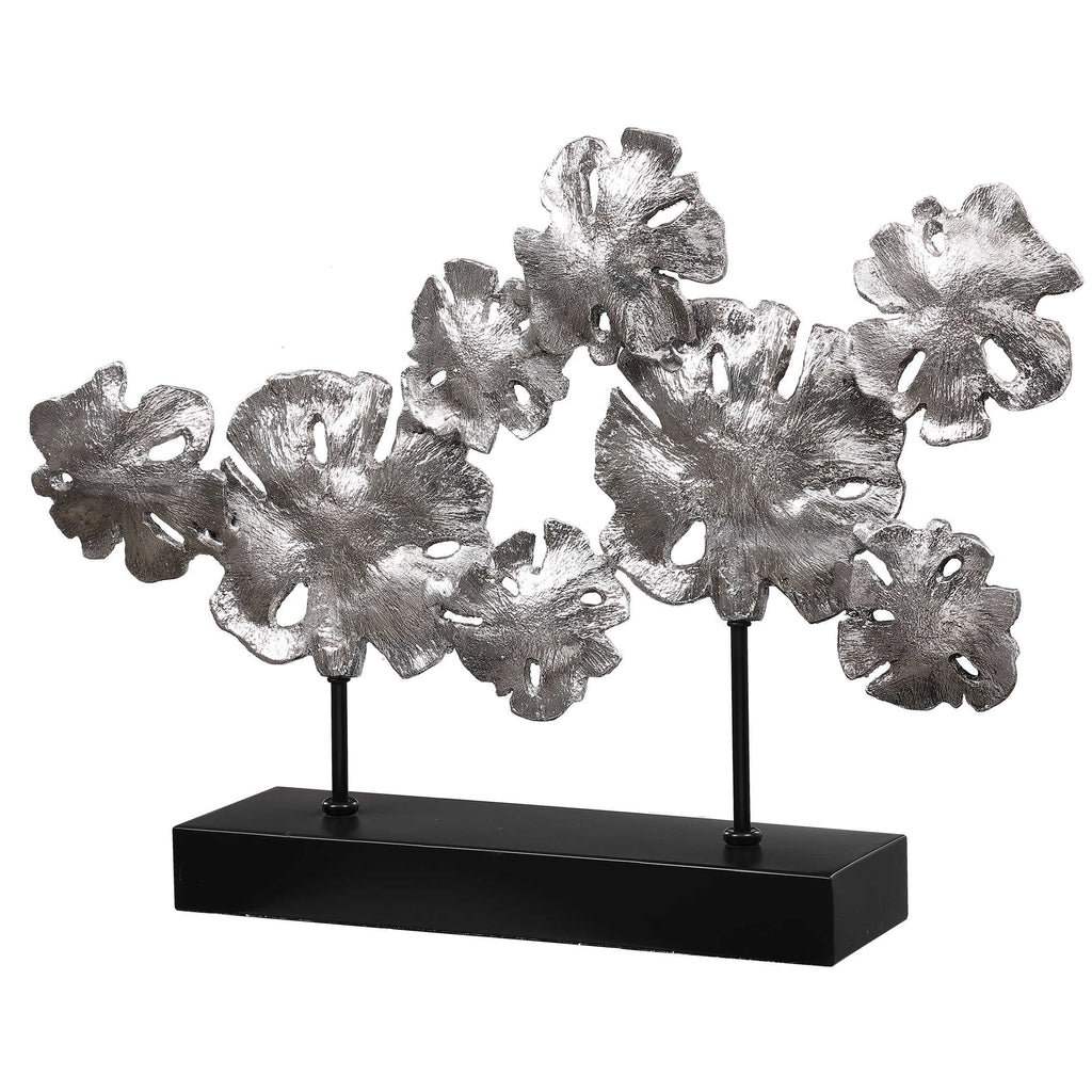 Contemporary Lotus Sculpture - Bombay Mercantile