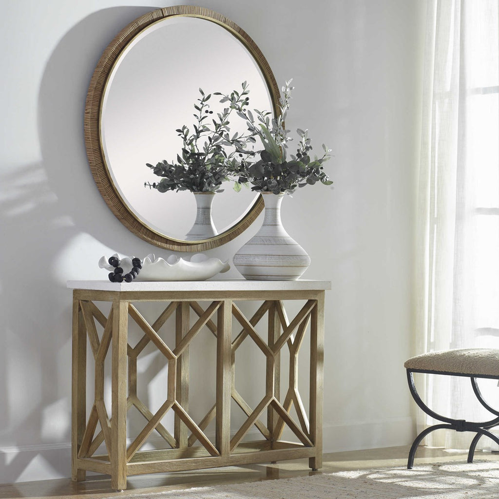 Ruffled Feathers Modern White Bowl - Bombay Mercantile