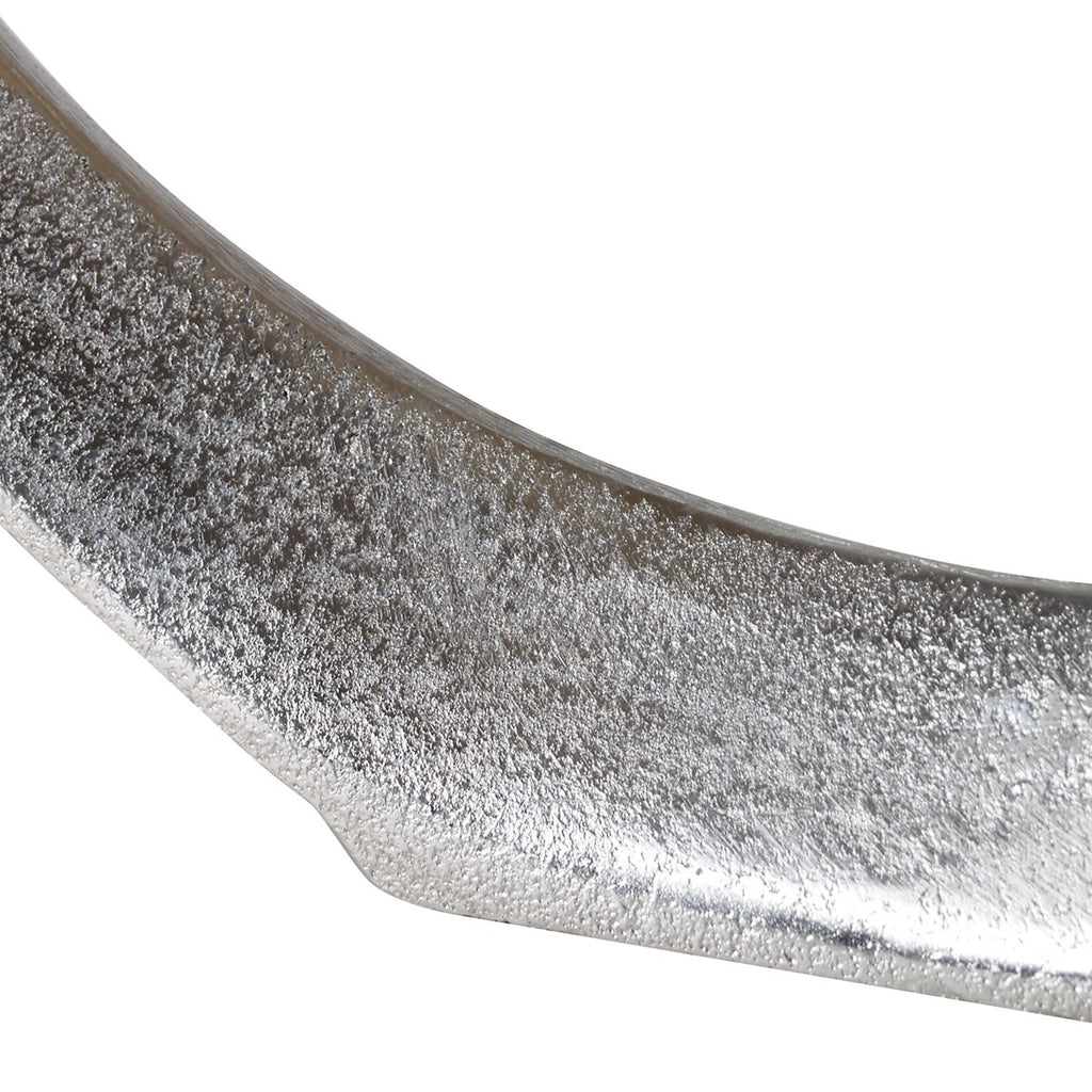 Orbits Nickel Ring Sculptures, Set of 2 - Bombay Mercantile