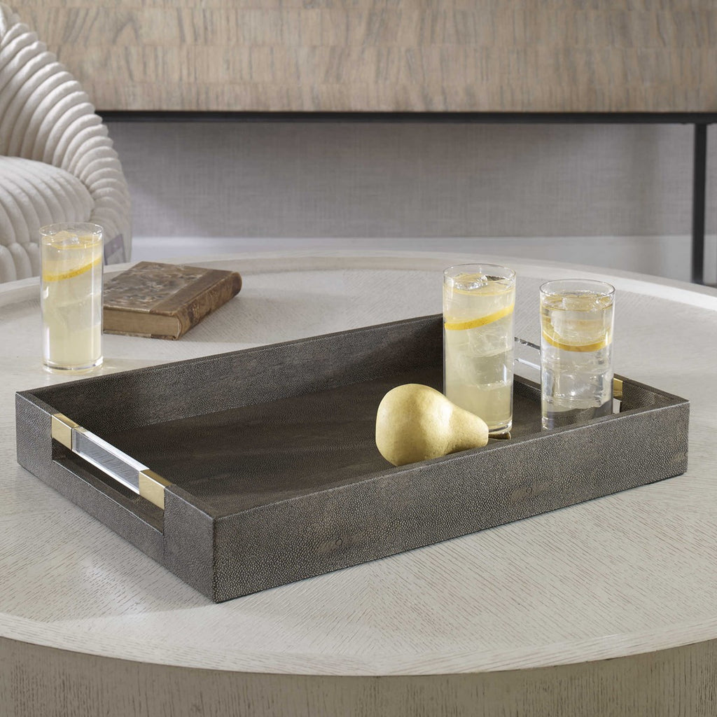 Wessex Gray Tray - Bombay Mercantile