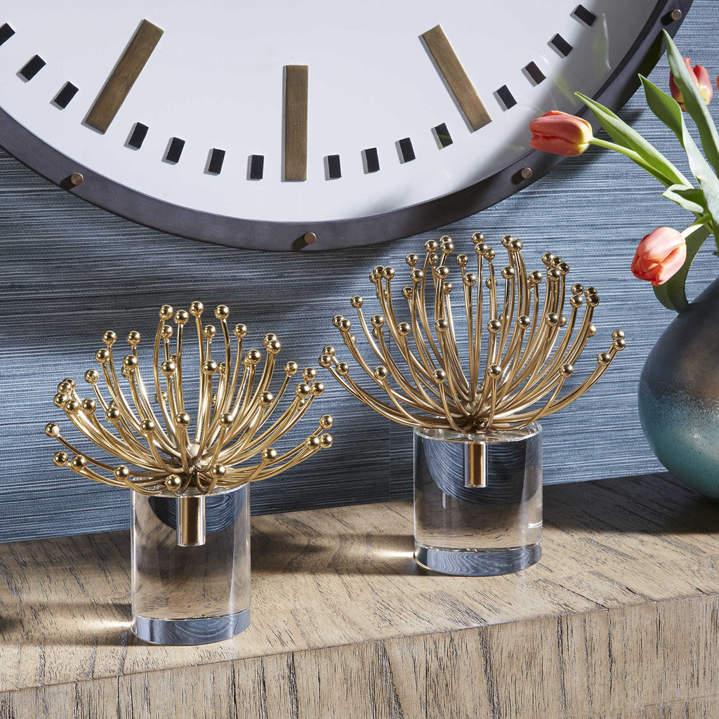 Aga Modern Sculptures, Set of 2 - Bombay Mercantile