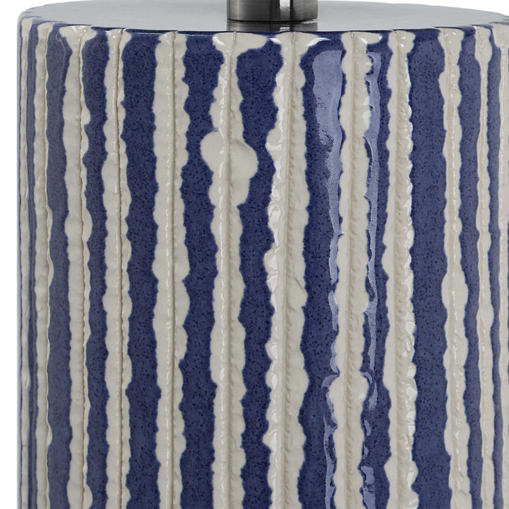 Havana Blue Candleholders, Set of 2 - Bombay Mercantile