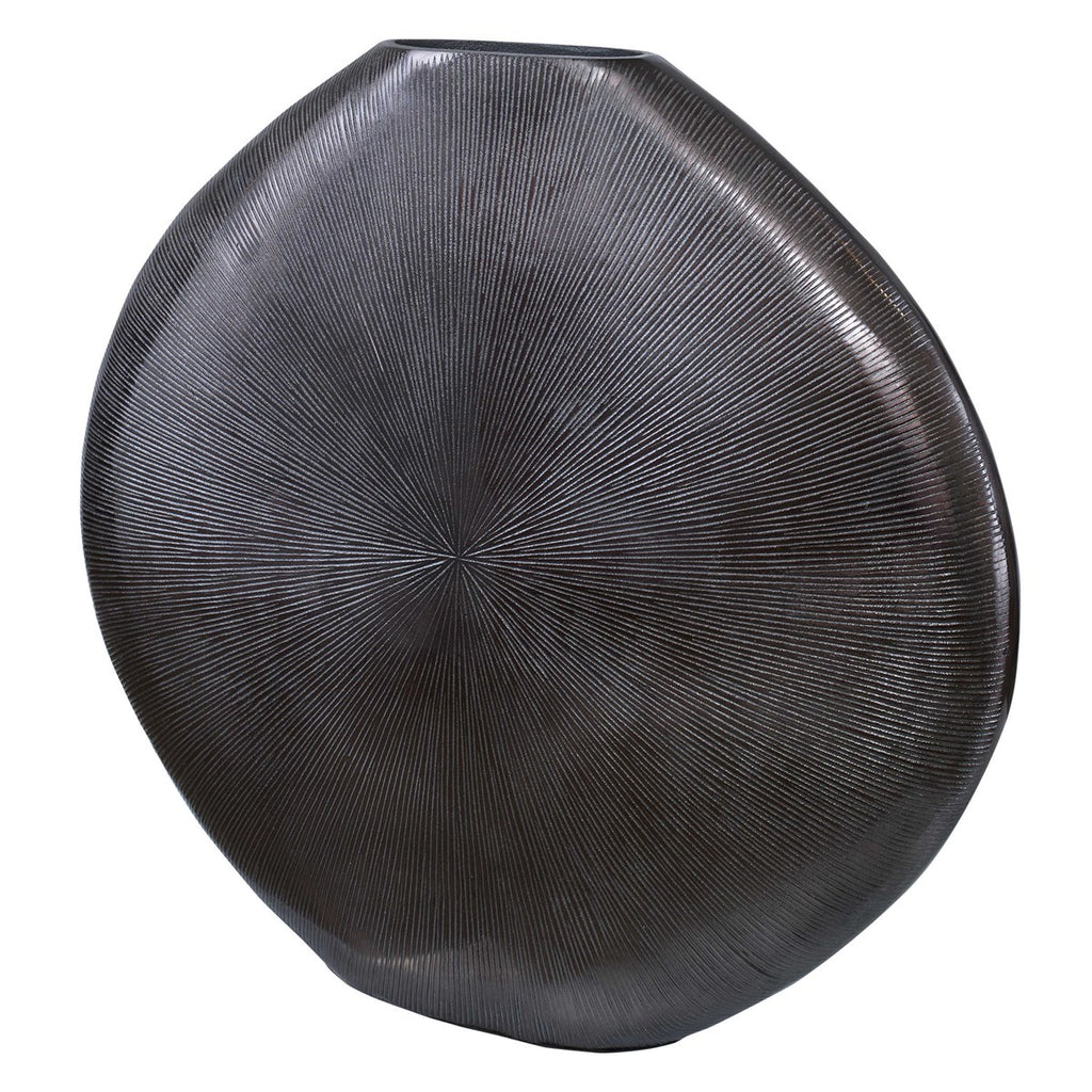 Gretchen Black Nickel Vase - Bombay Mercantile