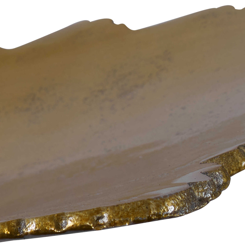 Camilla Gold Tray - Bombay Mercantile
