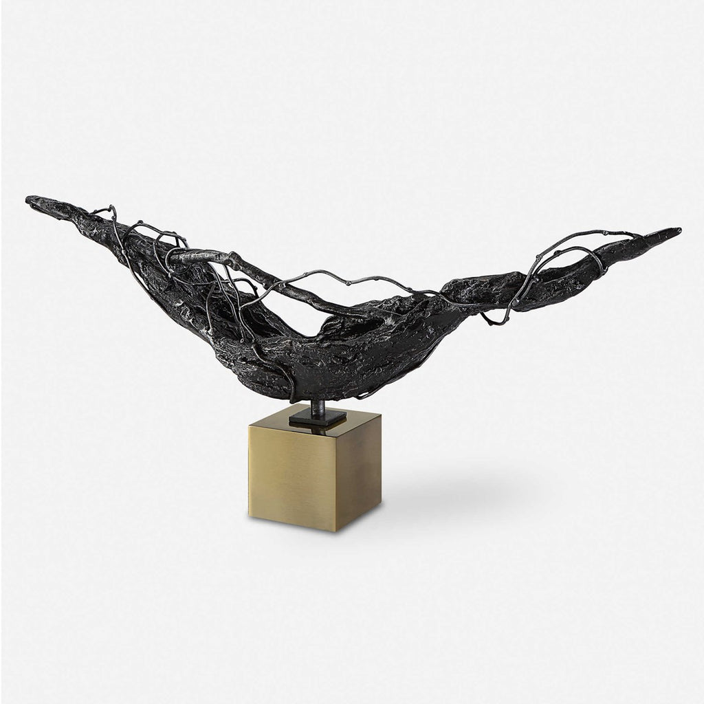 Tranquility Abstract Sculpture - Bombay Mercantile
