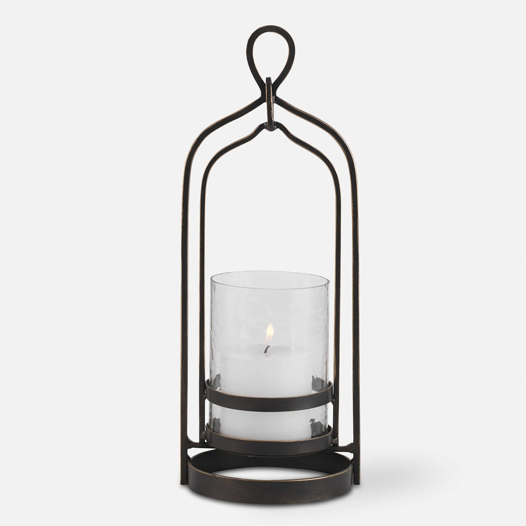 Shepherd Bronze Candleholder - Bombay Mercantile