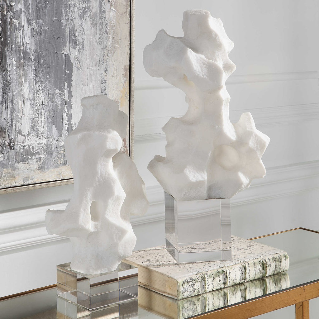 Remnant Sculptures, Set of 2 - Bombay Mercantile