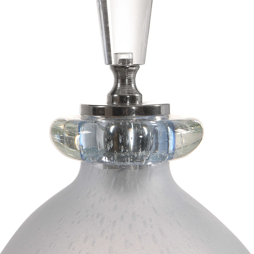Leah Bubble Glass Containers Set of 2 - Bombay Mercantile