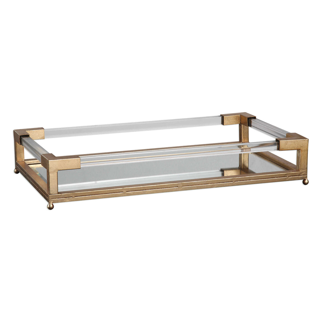 Balkan Mirrored Tray - Bombay Mercantile