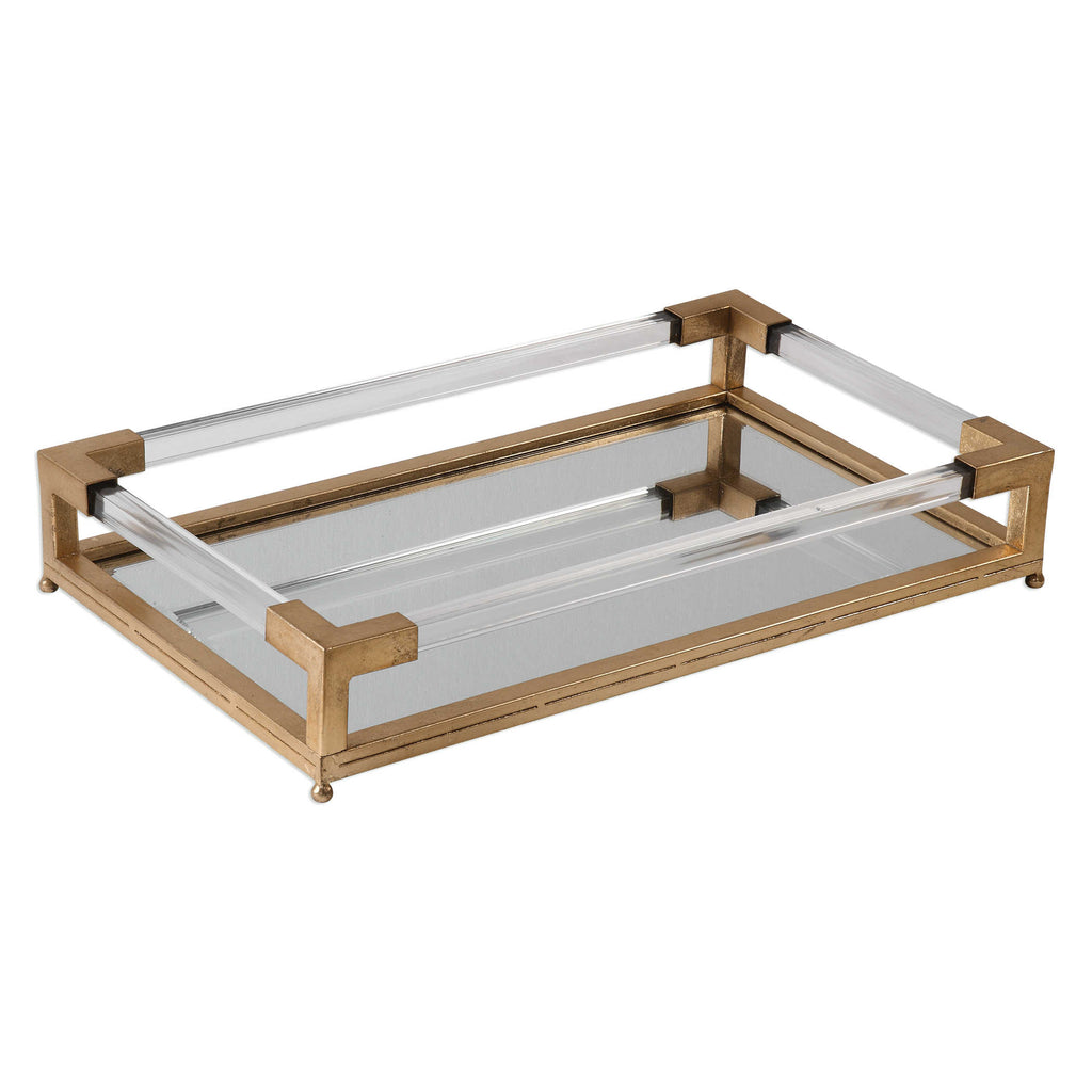Balkan Mirrored Tray - Bombay Mercantile