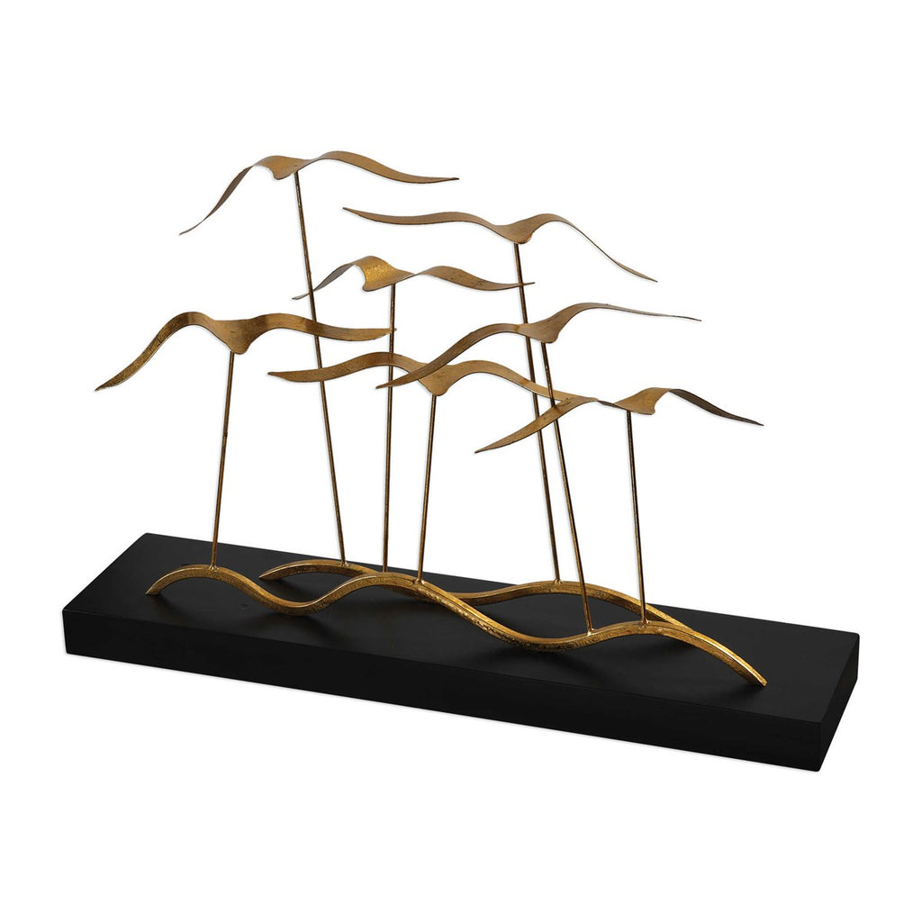 Flock Of Seagulls Sculpture - Bombay Mercantile