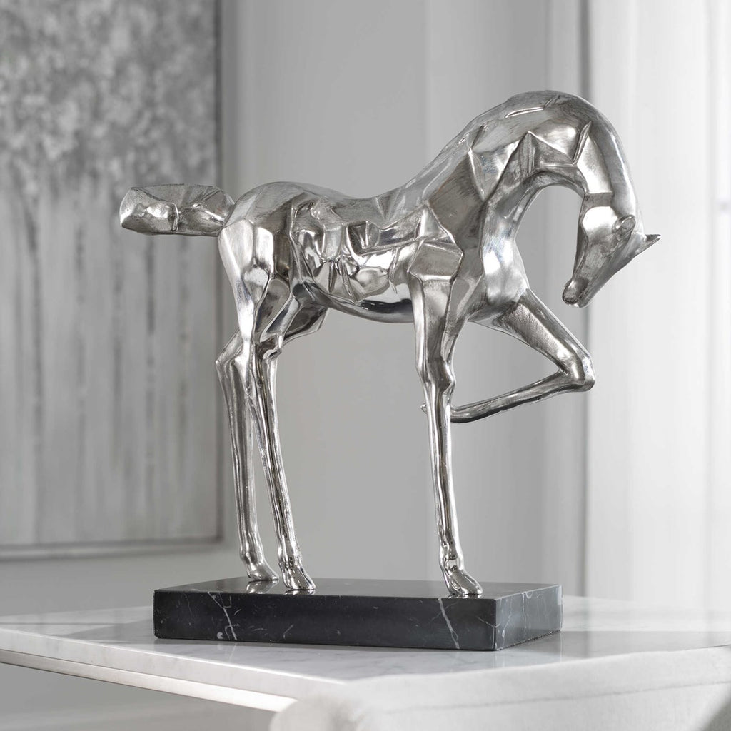 Phoenix Horse Sculpture - Bombay Mercantile