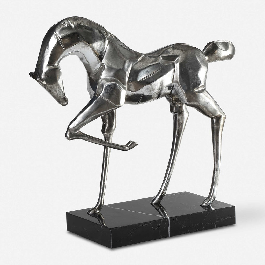 Phoenix Horse Sculpture - Bombay Mercantile