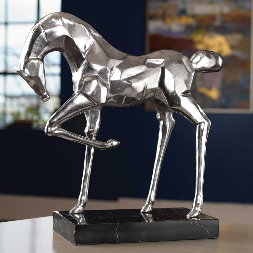 Phoenix Horse Sculpture - Bombay Mercantile