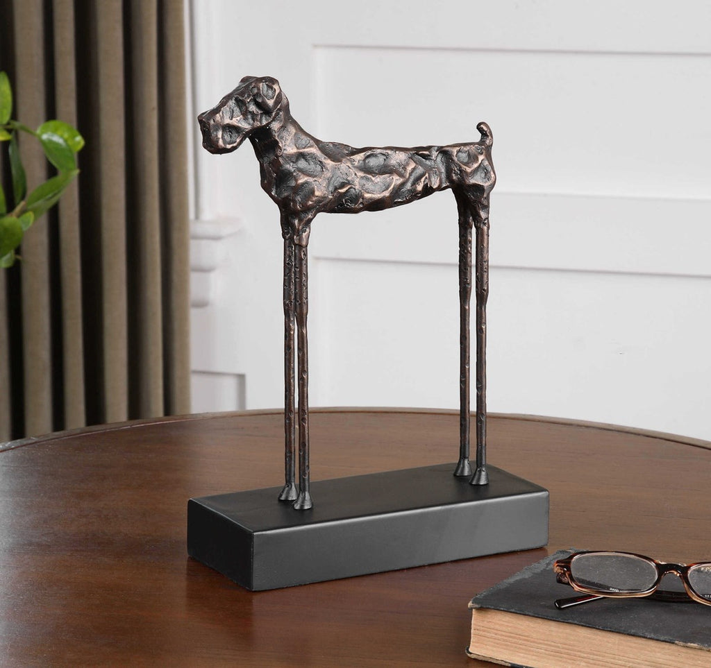 Maximus Cast Iron Sculpture - Bombay Mercantile