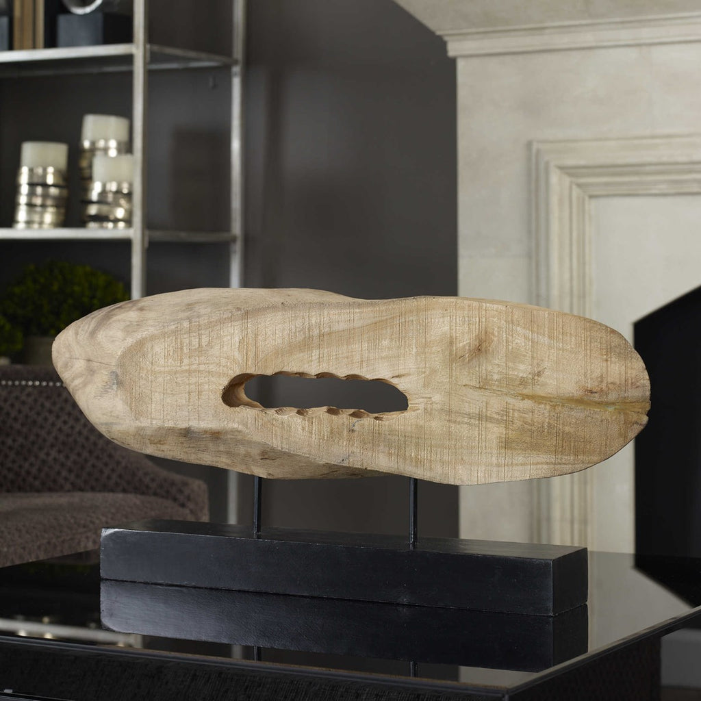 Paol Mango Wood Sculpture - Bombay Mercantile