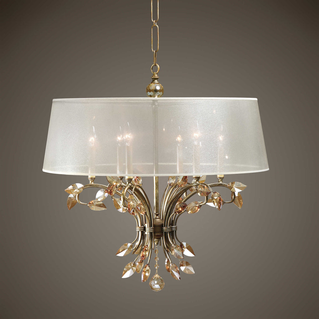 Alenya 6 Lt Shade Chandelier - Bombay Mercantile
