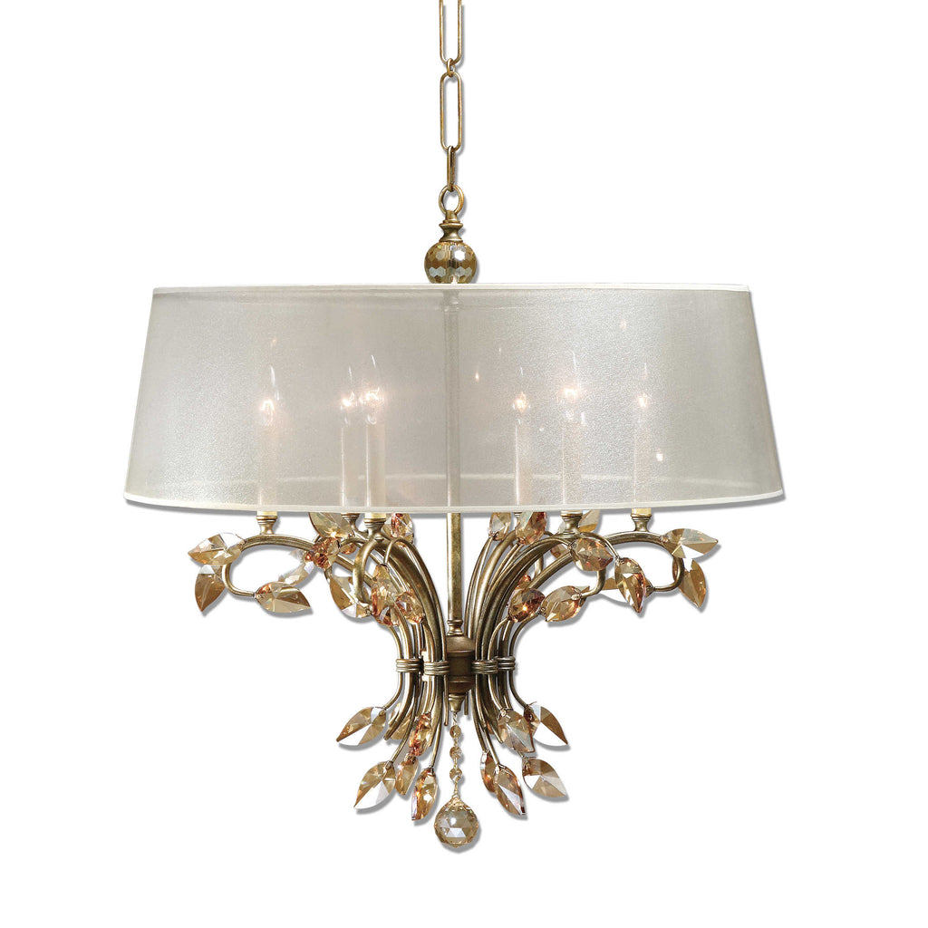 Alenya 6 Lt Shade Chandelier - Bombay Mercantile