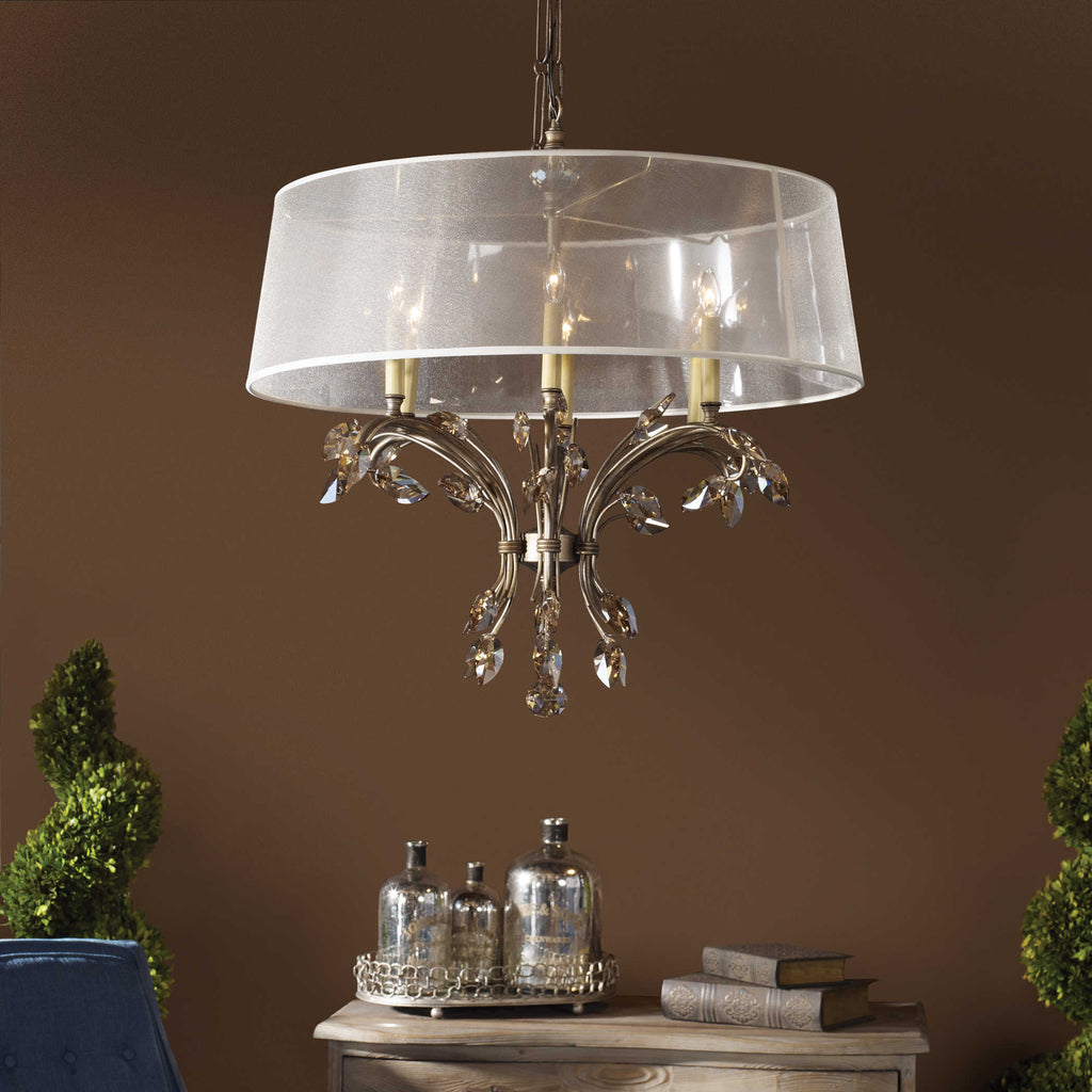 Alenya 6 Lt Shade Chandelier - Bombay Mercantile