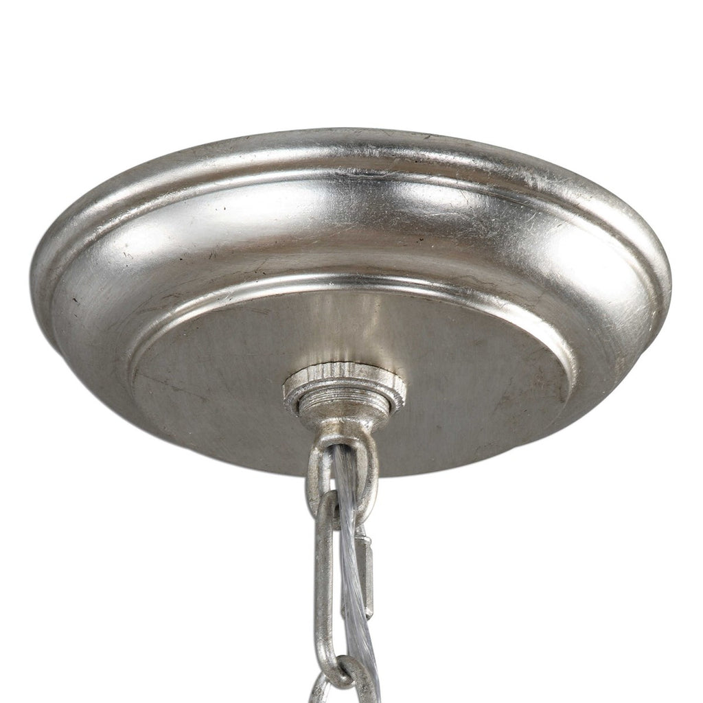 Tamworth 5 Light Silver Champagne Chandelier - Bombay Mercantile