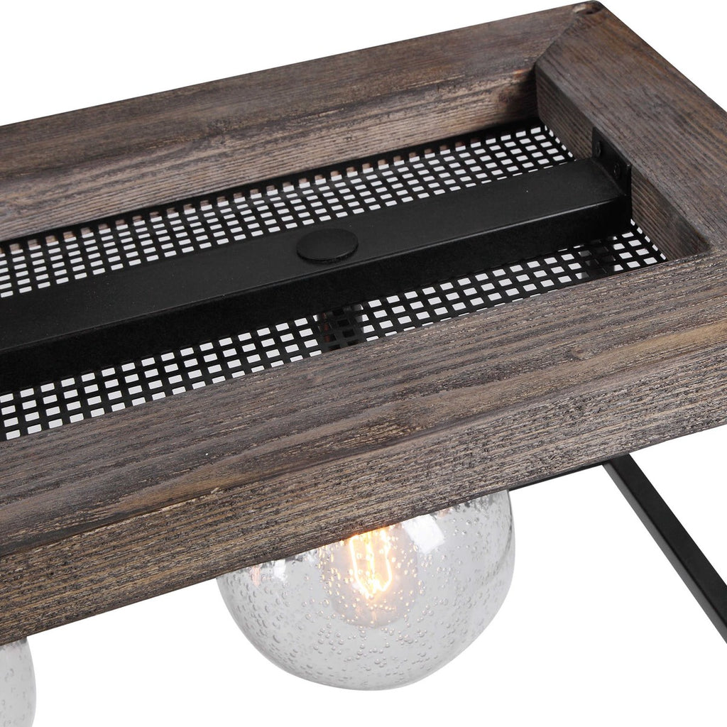 Pearsall 4 Light Industrial Island Light - Bombay Mercantile