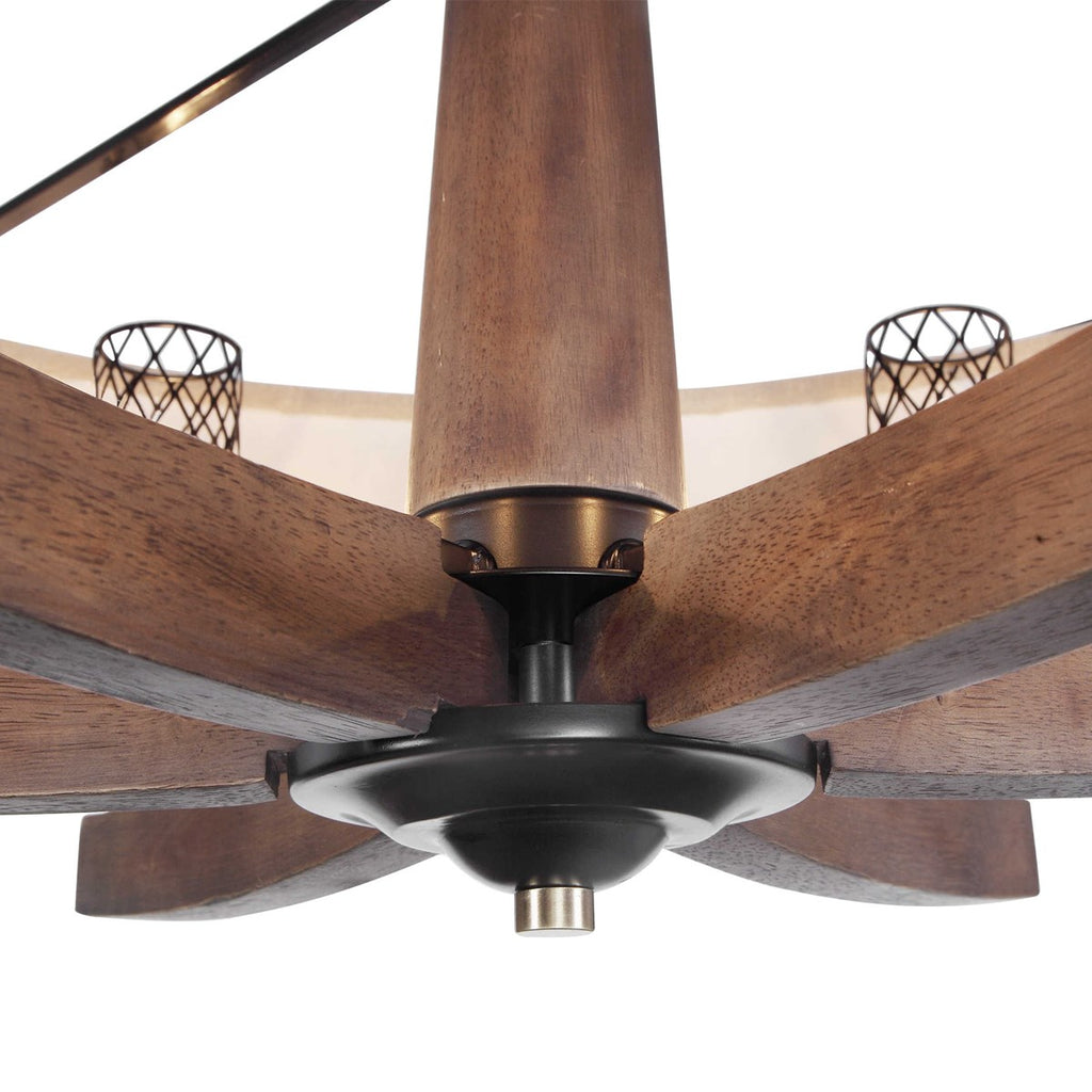 Woodall 6 Light Drum Chandelier - Bombay Mercantile