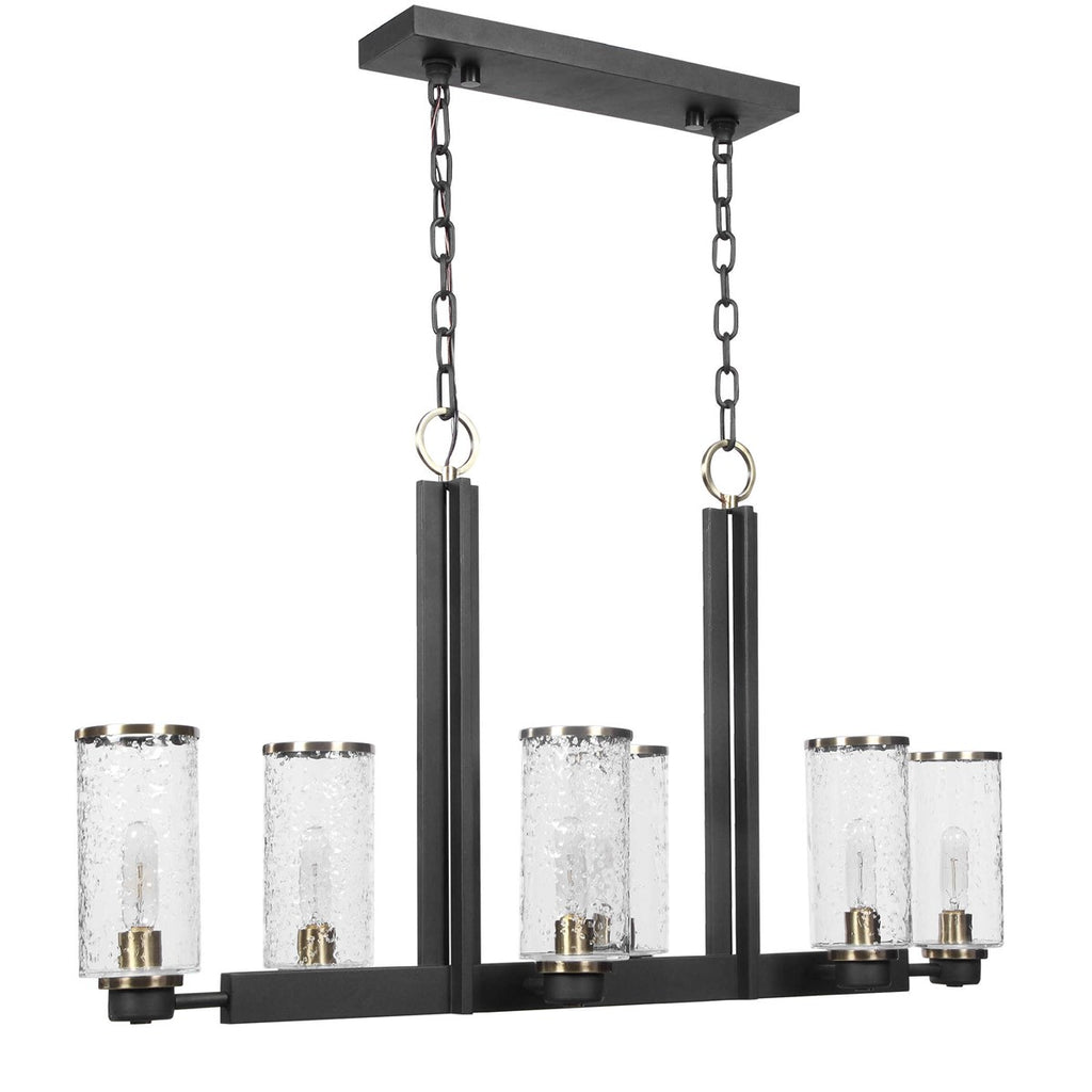 Jarsdel 6 Light Industrial Island Light - Bombay Mercantile