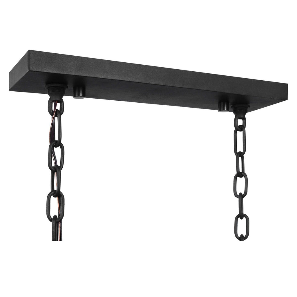 Jarsdel 6 Light Industrial Island Light - Bombay Mercantile