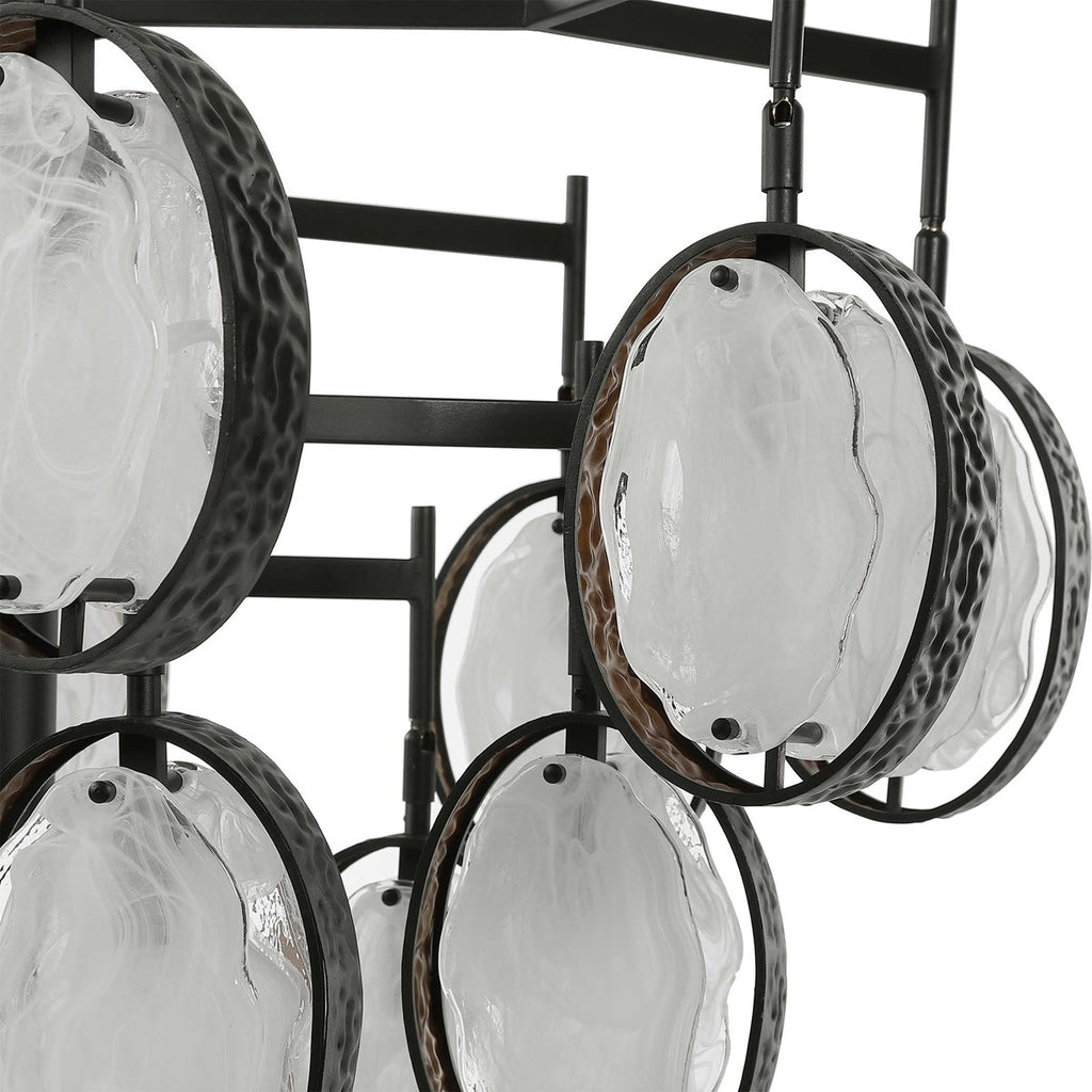 Maxin 15 Light Large Bronze Chandelier - Bombay Mercantile