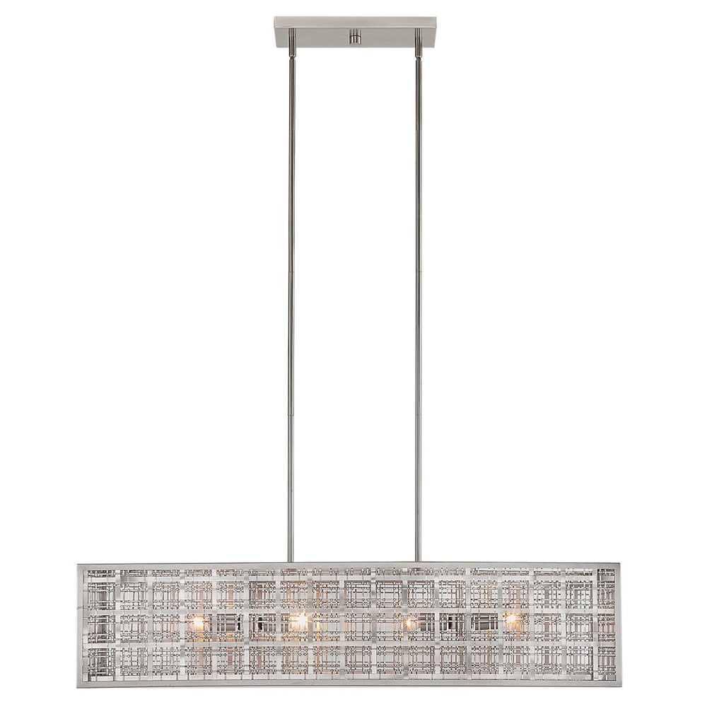 Pendleton 4 Light Island Pendant - Bombay Mercantile