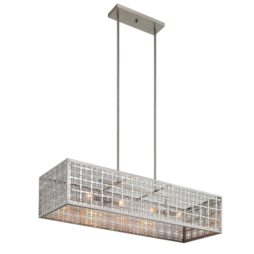 Pendleton 4 Light Island Pendant - Bombay Mercantile