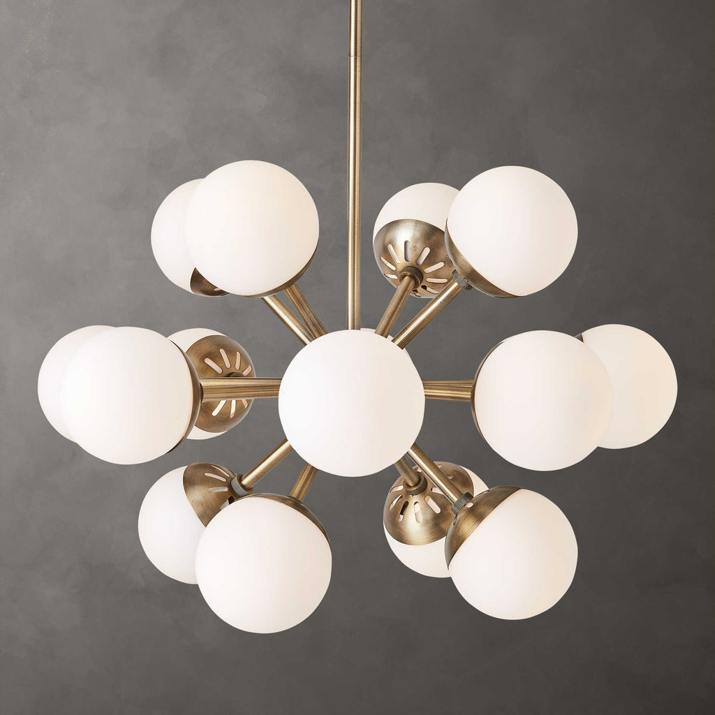 Droplet 16 Light Sputnik Chandelier - Bombay Mercantile
