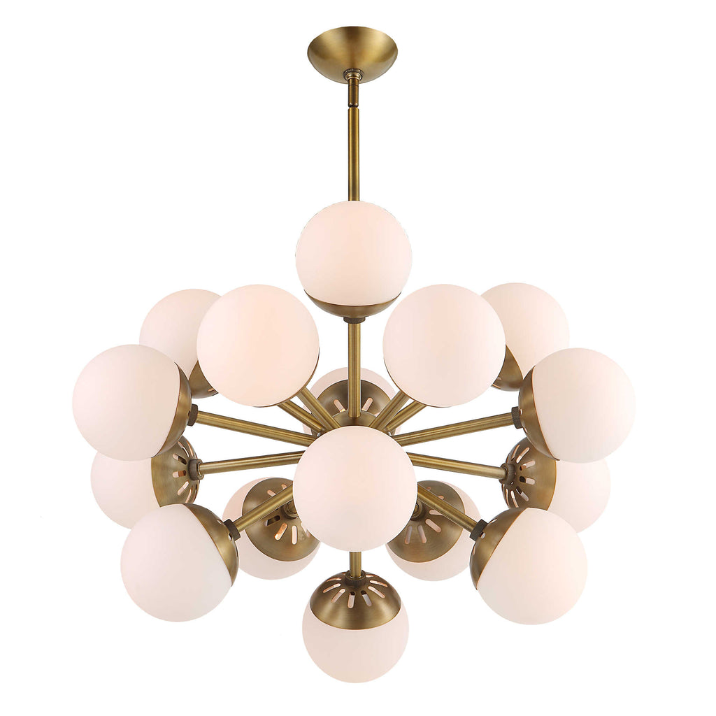 Droplet 16 Light Sputnik Chandelier - Bombay Mercantile