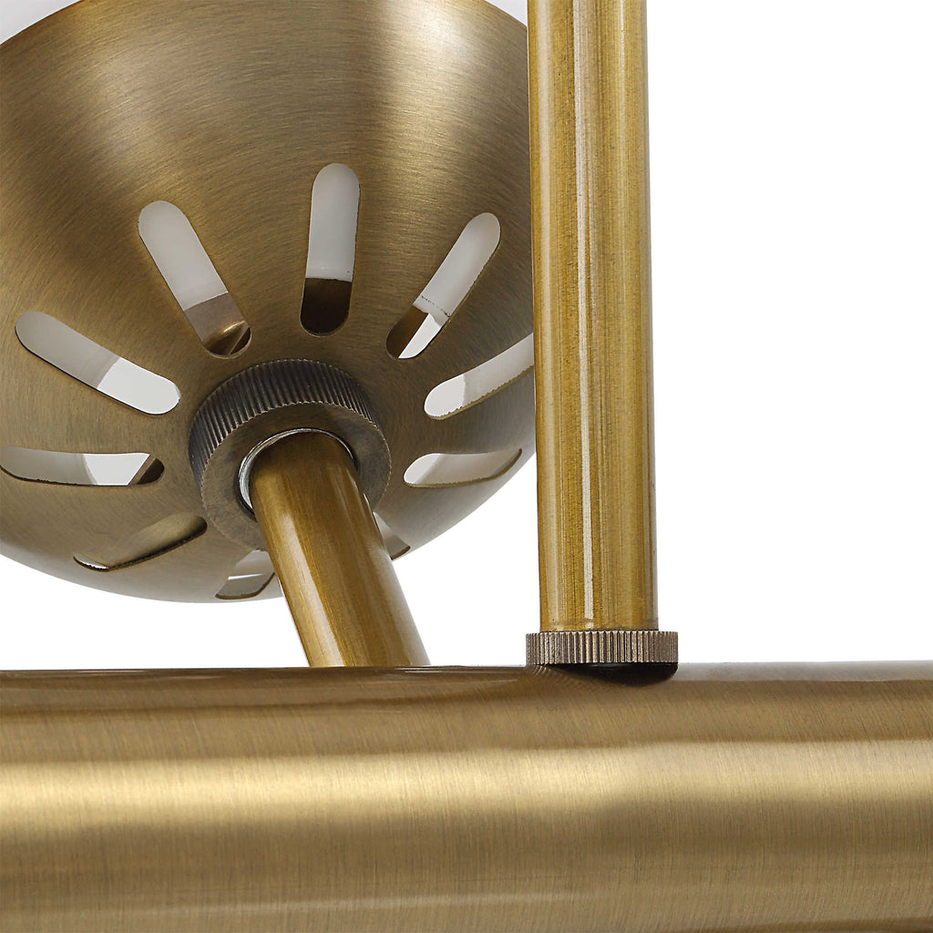 Droplet 11 Light Linear Chandelier - Bombay Mercantile