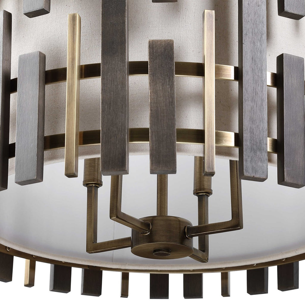 Myers 4 Light Drum Pendant - Bombay Mercantile