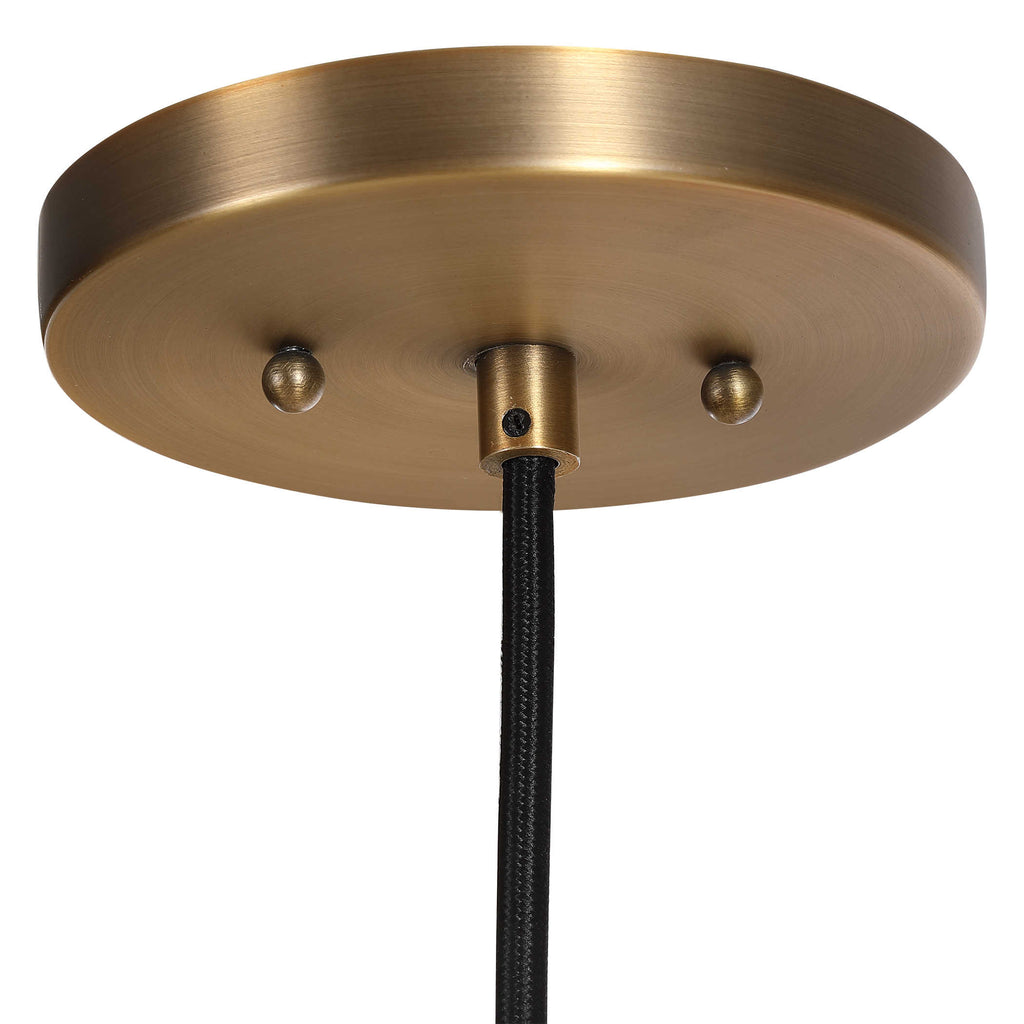 Seagrass 1 Light Dome Pendant - Bombay Mercantile