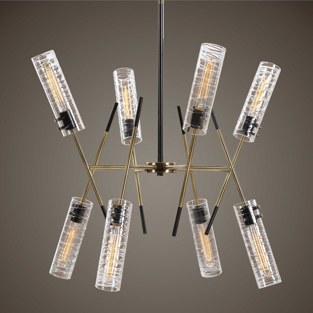 Telesto 8 Light Linear Pendant - Bombay Mercantile