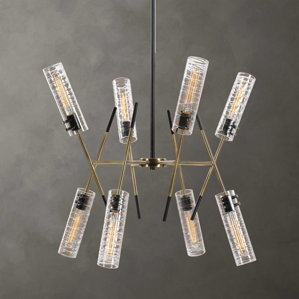 Telesto 8 Light Linear Pendant - Bombay Mercantile