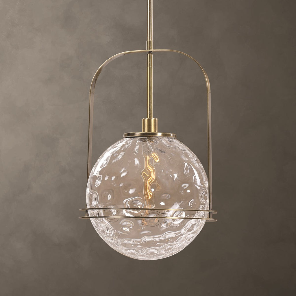 Mimas 1 Light Globe Pendant - Bombay Mercantile