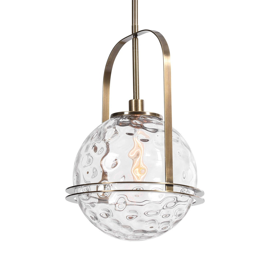 Mimas 1 Light Globe Pendant - Bombay Mercantile