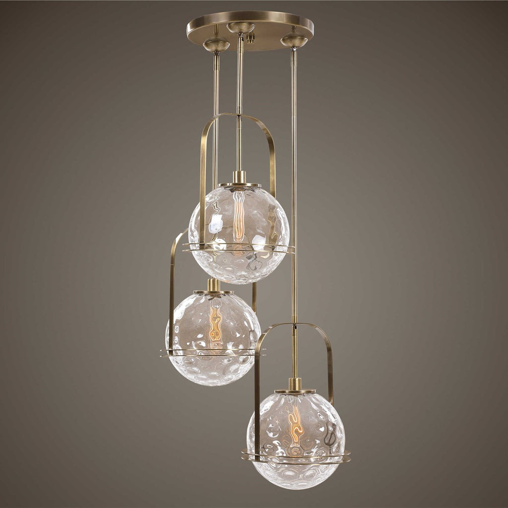 Mimas 3 Light Cluster Pendant - Bombay Mercantile