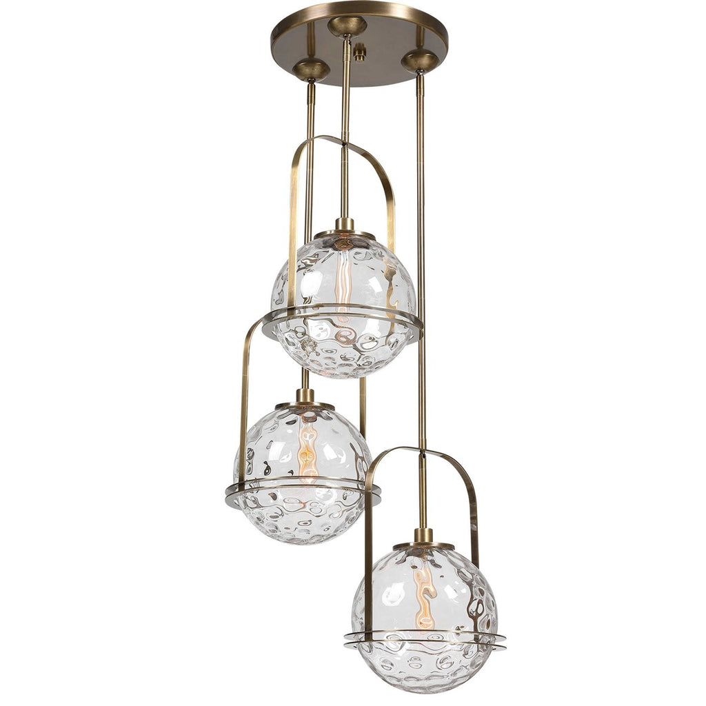 Mimas 3 Light Cluster Pendant - Bombay Mercantile